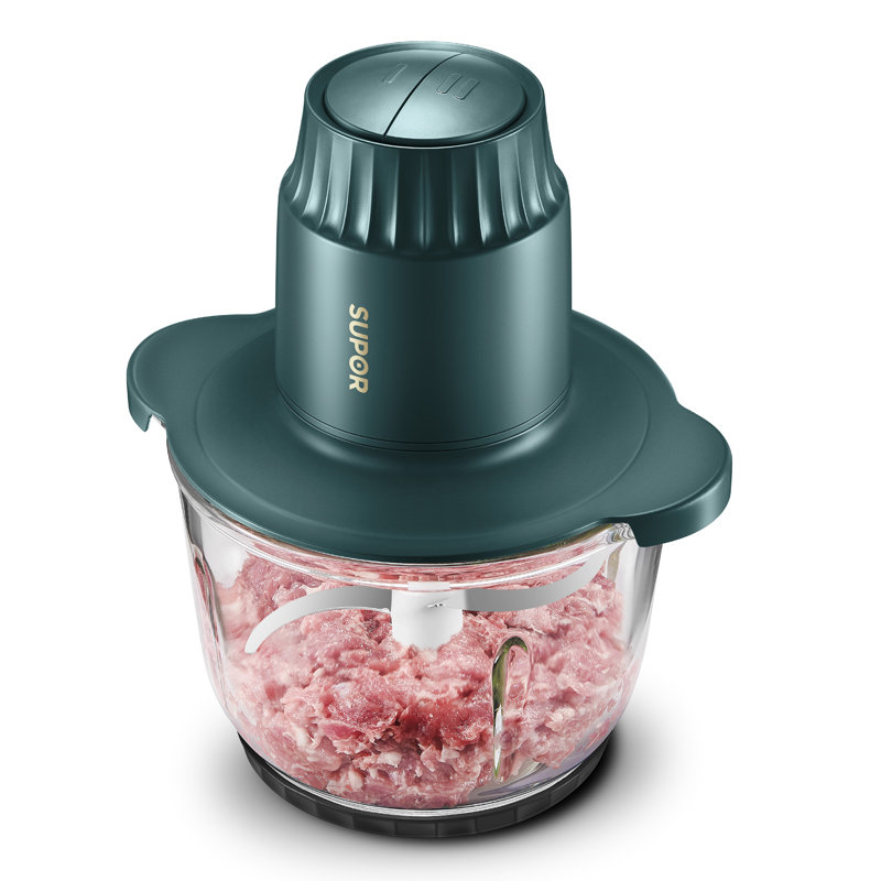 料理机苏泊尔supor绞肉机家用2l电动小型不锈钢多功能搅肉料理机搅拌