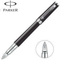 派克（Parker）精英丽雅黑白夹超滑笔（标准装）【真快乐自营 品质保障】