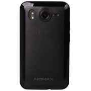 摩米士（MOMAX）HTC Desire HD软硬双色套（实色黑边+透明黑底）