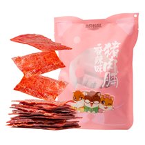 三只松鼠猪肉脯香辣味160g 真快乐超市甄选