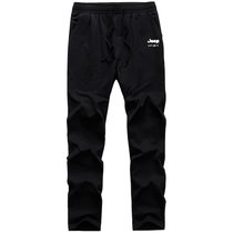 JEEP吉普针织卫裤（平口）JPCS6104HL(黑色 4XL)