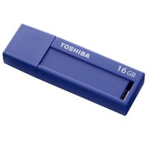 东芝(TOSHIBA)标闪系列 U盘 16G 高速USB3.0 迷你优盘车载u盘(蓝色)