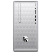 惠普(hp) 590-P013ccn 台式机电脑主机(G4900 4GB 1TB)银