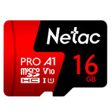 朗科(Netac) P500 16GB存储卡 存储卡 A1 U1 V10 4K 行车记录仪 监控摄像内存卡
