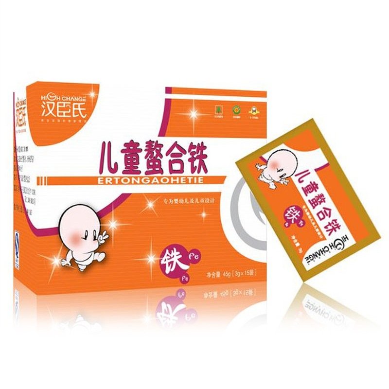 汉臣氏儿童鳌合铁3g*15袋/盒