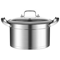 富尔兴汤锅加厚复底锅304不锈钢汤煲炖锅火锅锅具 22cm