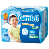 Genki/妮飘 日本原装进口婴儿纸尿裤（内裤型） L30