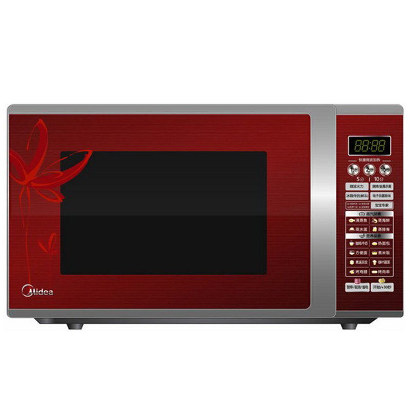 美的(midea) eg8mefq3-nr微波炉 家用台式蒸立方微波炉