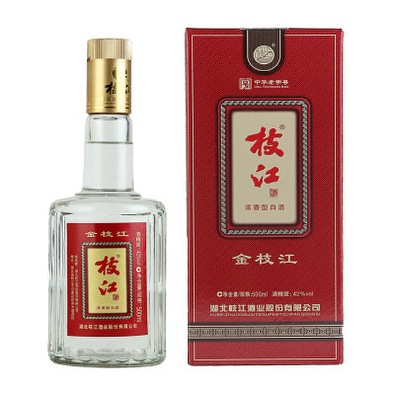 枝江大曲金枝江42度 500毫升/瓶