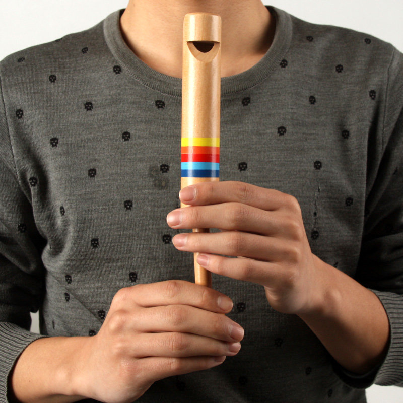 乐器类大贸商 儿童口哨变音推拉木笛 奥尔夫吹拉乐器 裁判口哨(抽拉