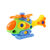 悠悠鹿DIY创意螺旋直升飞机模型拆装玩具 儿童卡通螺丝螺母玩具