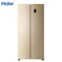 海尔（Haier）BCD-480WBPT 480升风冷双变频金色家用对开电冰箱(炫金 480L)