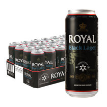 皇家皇室御用 ROYAL皇家黑啤酒500ml*24听/箱 丹麦进口