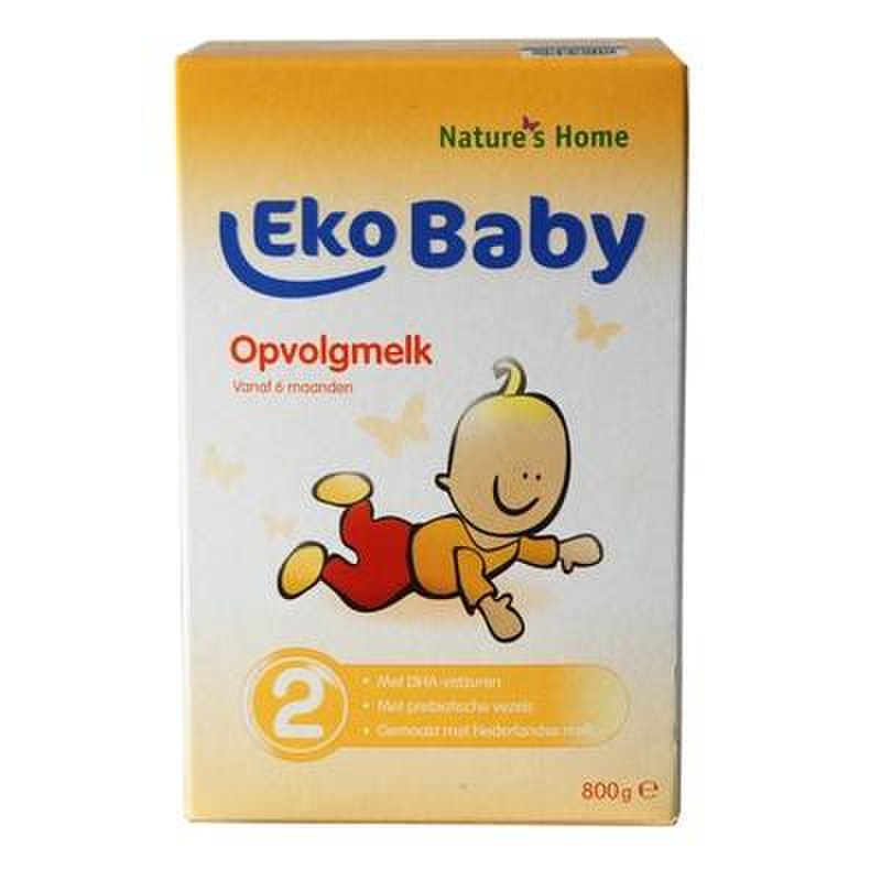 婴童奶粉荷兰原装进口爱荷美ekobaby有机婴幼儿配方奶粉2段返回商品页