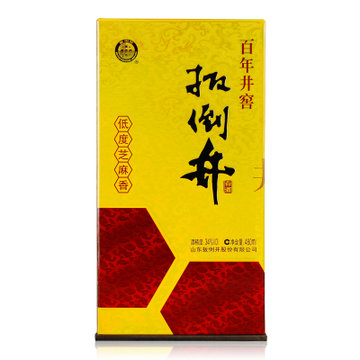 34度扳倒井百年井窖芝麻香型白酒盒装480ml