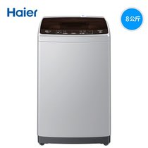 海尔（Haier）XQB80-BZ1269 直驱变频波轮洗衣机家用节能静音全自动 智能预约 一键启动(8公斤)