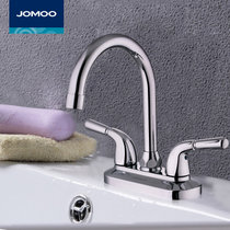 九牧（JOMOO）水龙头浴室双把双孔台上面盆龙头 台盆洗脸盆冷热龙头2203-250