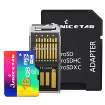 晶瑞思达(Micro SD)存储卡多功能金装组合包16GB class6