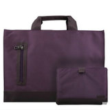 联想新秀丽 单肩包14寸商务电脑包笔记本公文包背包送13寸内胆包超极本macbook air保护套 T7130S(紫色)