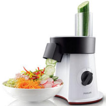 飞利浦（Philips）HR1387 料理机 切菜器 果蔬切片切丝剁碎沙拉食品料理 多功能蔬菜加工机