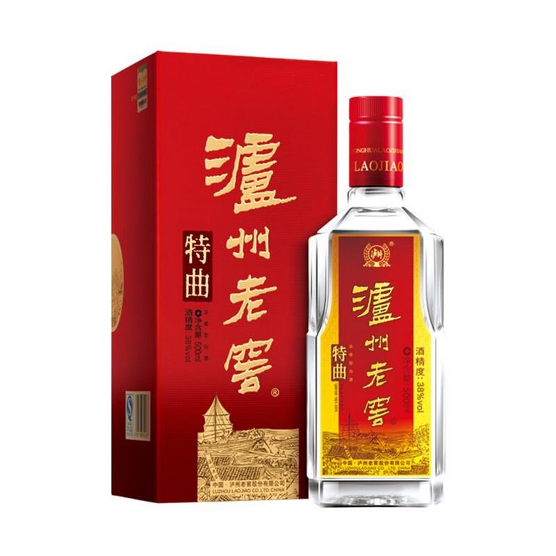 泸州老窖特曲38度白酒500ml浓香型白酒新老包装随机发货