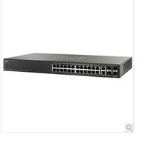思科（Cisco）SF500-24P-K9-CN 24口百兆POE交换机