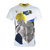 Versace白色男士印花短袖T恤 A79229-A201952-A001L码白色 时尚百搭