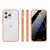苹果13手机壳iPhone 13保护套磨砂透明肤感超薄软壳防摔全包手机壳(橙色 iPhone 13 Pro Max)