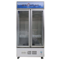 穗凌(SUILING)LG4-488M2 488升商用单温冷藏冰箱立式展示直冷冷柜啤酒饮料冰吧双门冰柜