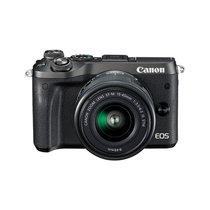佳能（Canon）EOS M6微单相机 单机身/15-45/18-150可选镜头套机 eos m6微型可换镜数码相机(黑色 EF-M 18-150mm镜头套机)