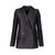 GIVENCHY女式黑色羊毛西装外套 BW309R12MN-498 0136黑色 时尚百搭