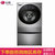 LG洗衣机WDRH657C7HW 14公斤大容量烘干双擎同步分类洗衣机 DD变频电机 波轮滚筒二合一LG洗衣机WDRH6(银色)