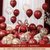婚庆用品大全婚礼红色气球结婚布置装饰场景婚房套装网红双层订婚(宝石红方喜波点套餐E【60个】)