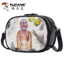 啄木鸟/TUCANO 迷你小包包女士个性印花斜挎包小方包时尚复古女包(香水)