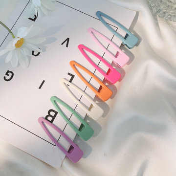 发夹女发卡夹子头饰卡子侧边秋冬刘海韩国ins边夹碎发一字夹水滴小版7