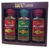 悠诗诗（UCC） 日本进口 UCC悠诗诗速溶咖啡精选礼盒   90g*3