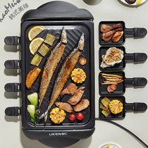利仁（Liven）KL-J4300电烤炉双层不粘烤肉机烧烤炉烧烤架多功能家用