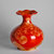 德化陶瓷复古摆件欧式花瓶家居客厅装饰品大号花瓶瓷器(21cm荷口瓶红结晶)