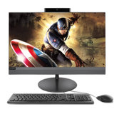 联想（Lenovo）AIO 520-22 21.5英寸家用办公娱乐游戏一体机电脑(黑色 E2-9010 4G 1T 集显)