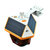 顶火 GMD4307A 3.7V 1.8W  LED IP65 太阳能语音警示灯 红色