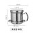 越南滴漏咖啡壶304不锈钢滤杯家用手冲咖啡配套器具冲泡壶咖啡杯(越南壶(不锈钢色) 默认版本)