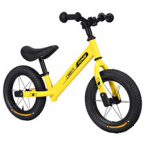 永 久 （FOREVER）儿童滑步车平衡车2-5岁幼儿玩具车男女宝宝学步车小孩滑行车两轮无脚踏单车发泡轮充气轮12寸(黄色 12寸充气轮)