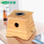 可孚艾灸盒随身灸家用木制通用脚部膝盖腹部妇科多功能单个全身艾久盒(单孔)