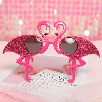 生日眼镜小红书同款搞怪拍照道具创意成人儿童派对场景布置用品火烈鸟