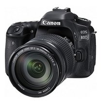 佳能（Canon）EOS 80D EF-S 18-200mm f/3.5-5.6 IS 镜头 单反套机(套餐八)