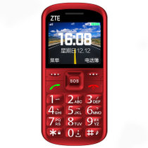 ZTE/中兴 L688 老人手机直板大屏大字大声老年人按键手机 新品上市(红色)