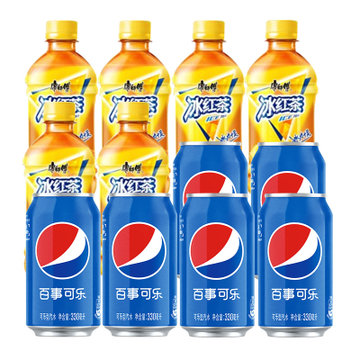 康师傅冰红茶330ml*6瓶 百事可乐330ml*6罐