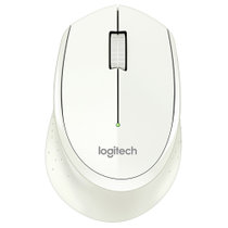 罗技(Logitech) M275 鼠标 白色 无线鼠标 舒适曲线