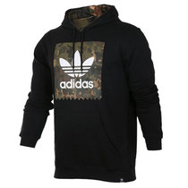 ADIDAS阿迪达斯三叶草男装卫衣套头衫 BR5282(黑色)