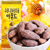 韩国进口农场路上蜂蜜黄油扁桃仁35g好吃的进口零食小吃